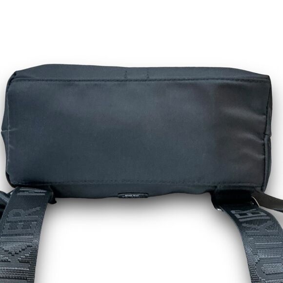 Botkier New York Nylon & Imitation Pebbled Leather Trim Trigger Mini Backpack - Picture 9 of 11